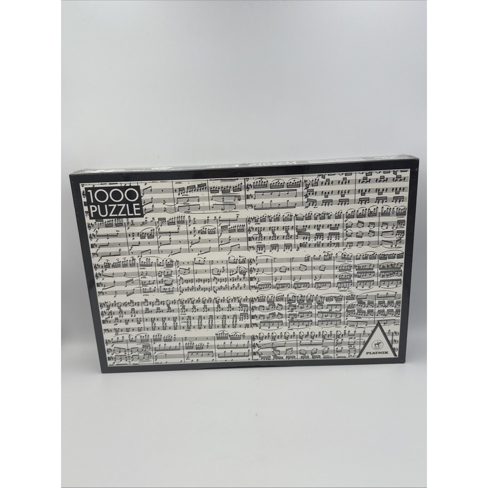 Musical Notes 1000 Piece Jigsaw Puzzle Piatnik New Sealed